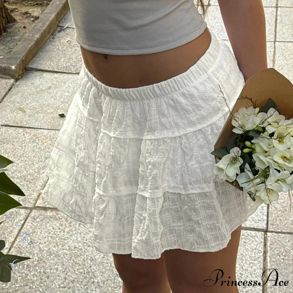 Frilly Petite Skirt with Shorts Skirt - Image 5