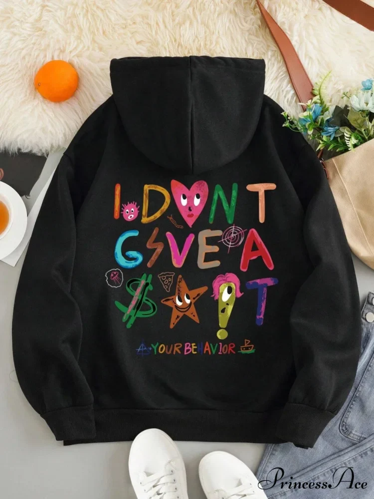 Funny Oversized Fleece Cozy Casual Hoodie - Image 2