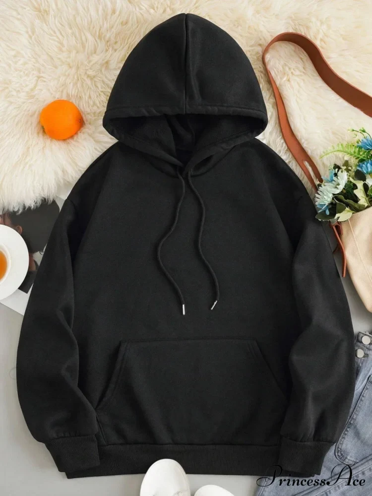 Funny Oversized Fleece Cozy Casual Hoodie - Image 3