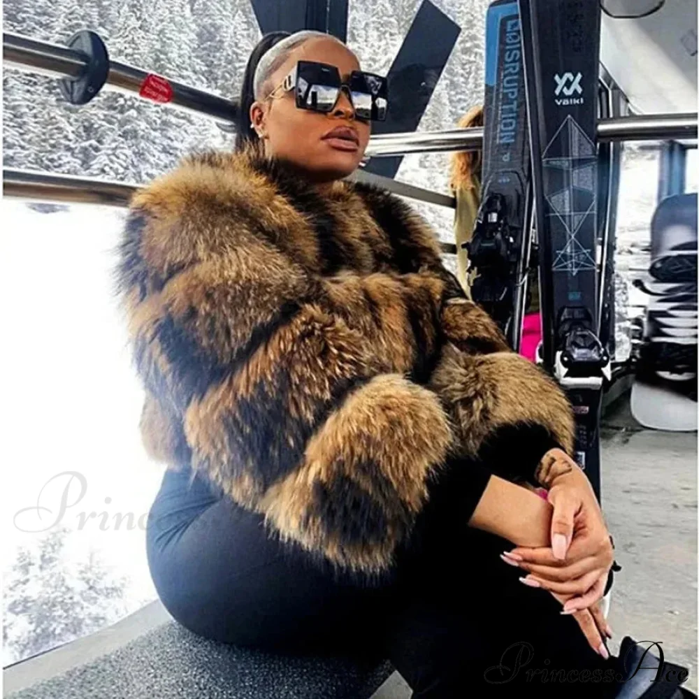 Furry Luxurious Winter Coat - Image 3