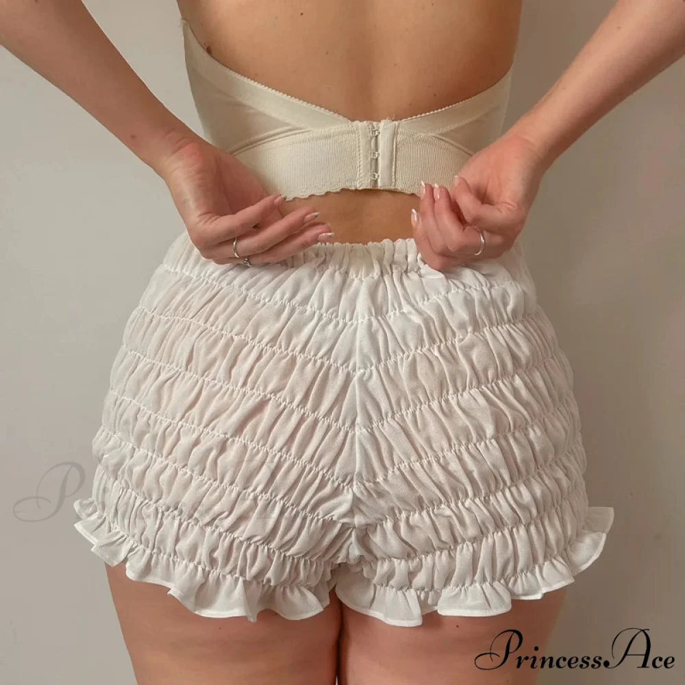 Gathered Enveloping Form-Fitting Mini Brief - Image 3