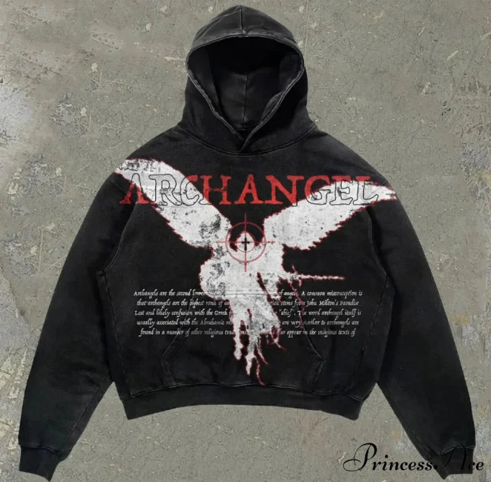 Graphic Cotton Hoodie - Image 3