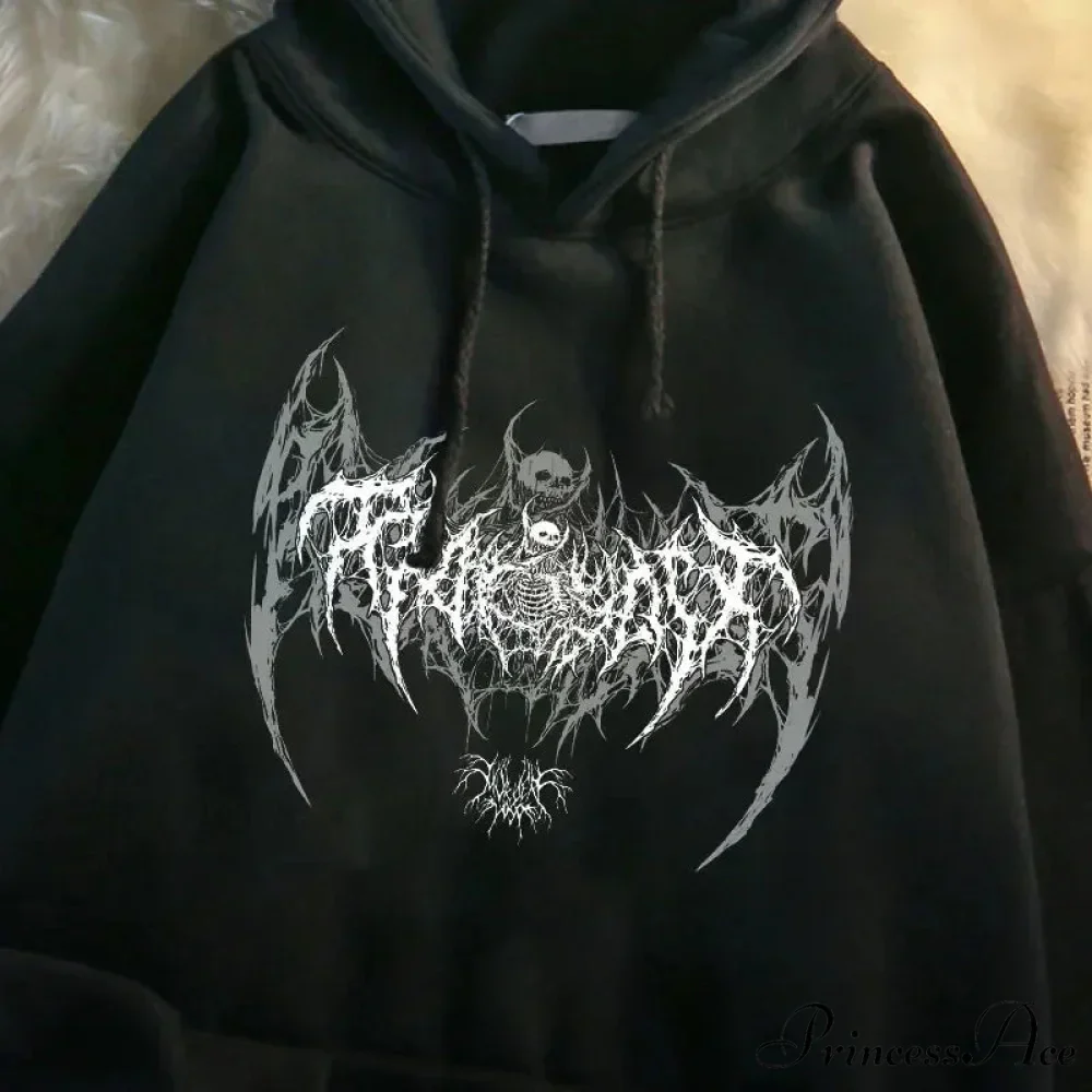 Graphic Extended Sleeve Hoodie - Image 3