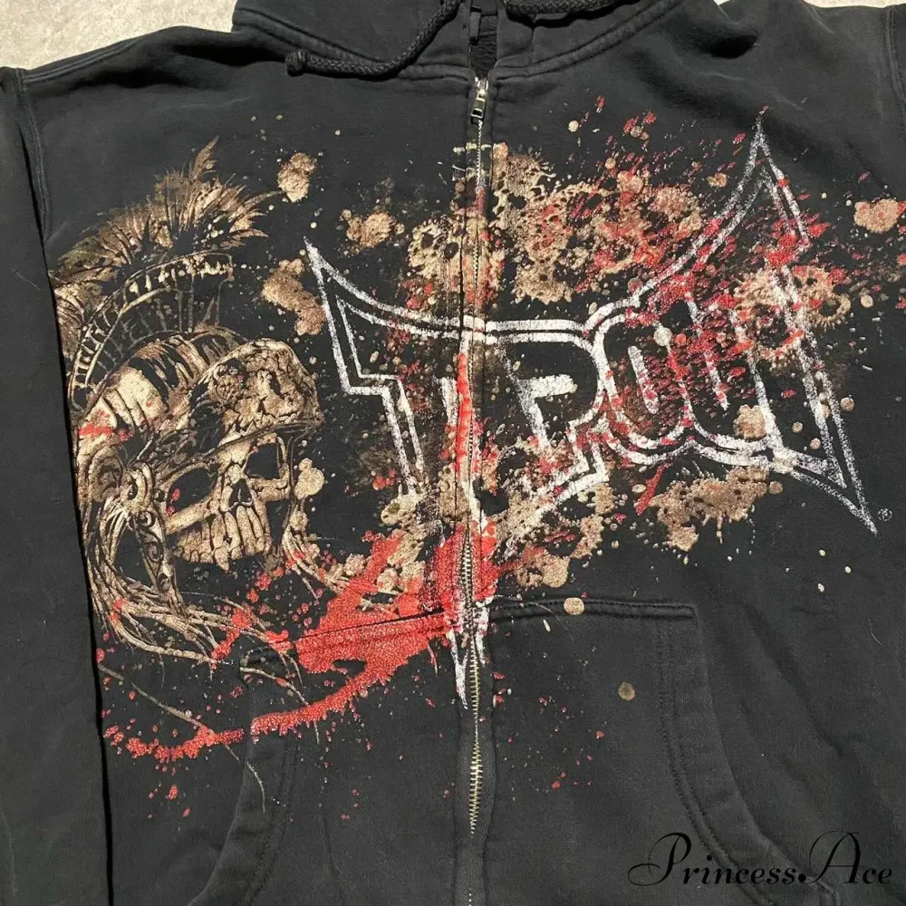 Graphic Vintage Hoodie - Image 3