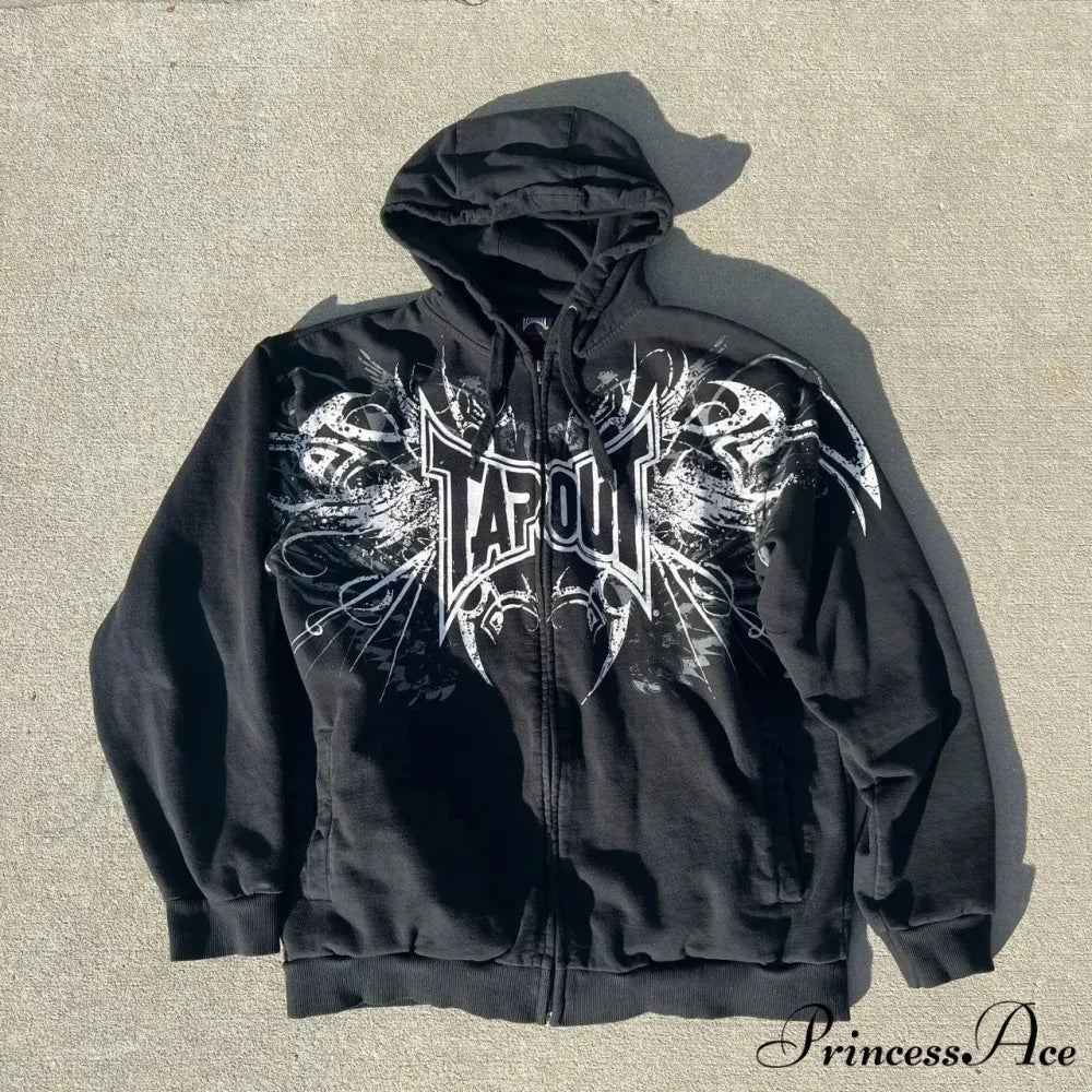 Graphic Vintage Hoodie - Image 5
