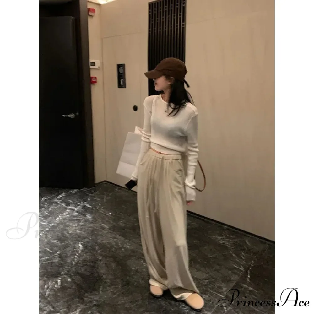 Gray Large Loose Trousers - Image 6