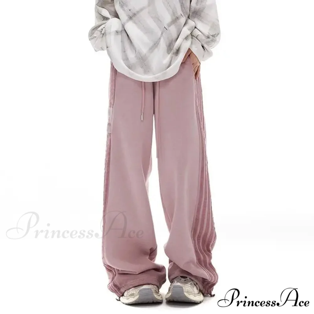 Gray Striped Movement Informal Trousers - Image 4