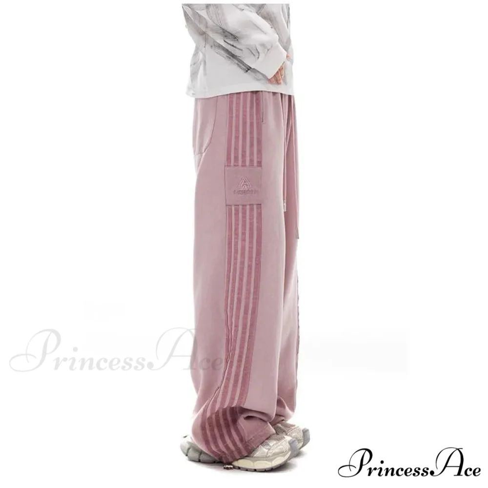 Gray Striped Movement Informal Trousers - Image 6