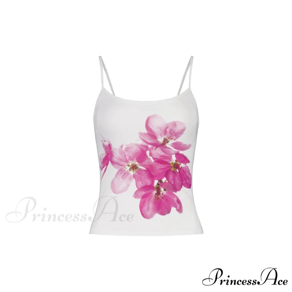 Harajuku Artistic Design Mesh Transparent Open-Back Aesthetic Spaghetti Strap Crop Top - Image 13