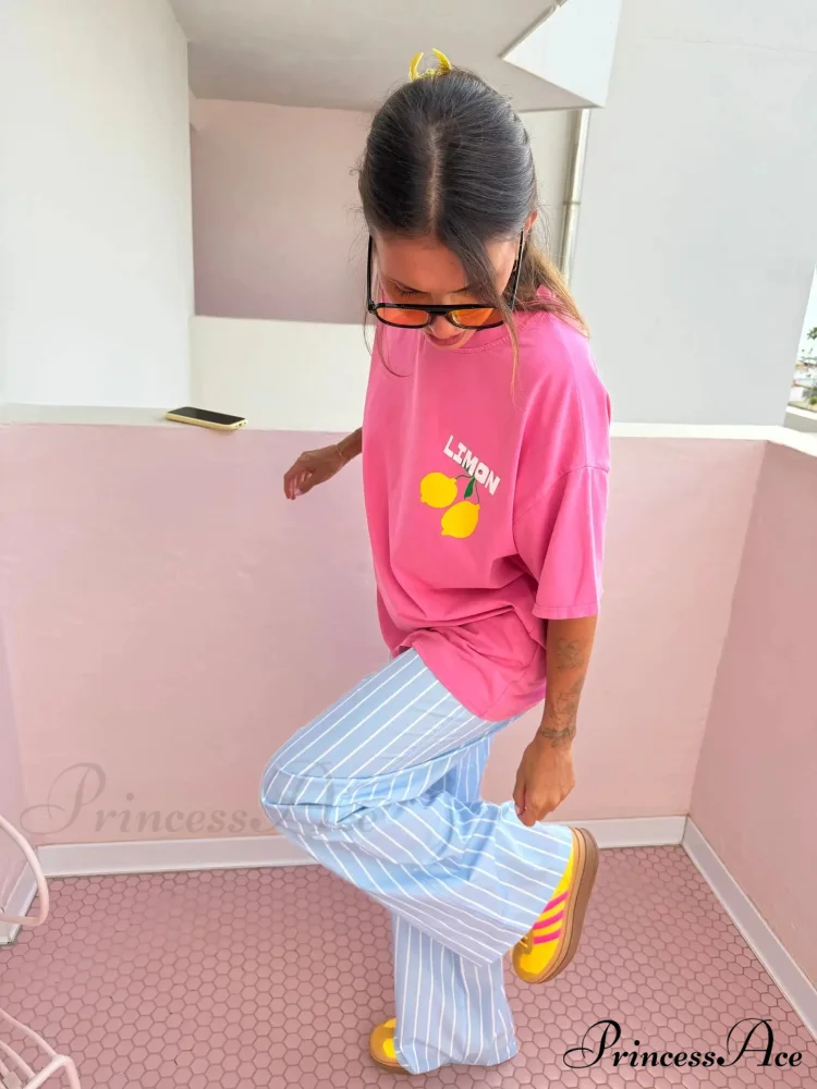 Harajuku Dark Yellow Graphic T-shirt - Image 6