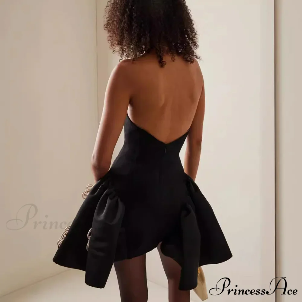 High-end Crystal Celebration Bandage Dress - Image 3