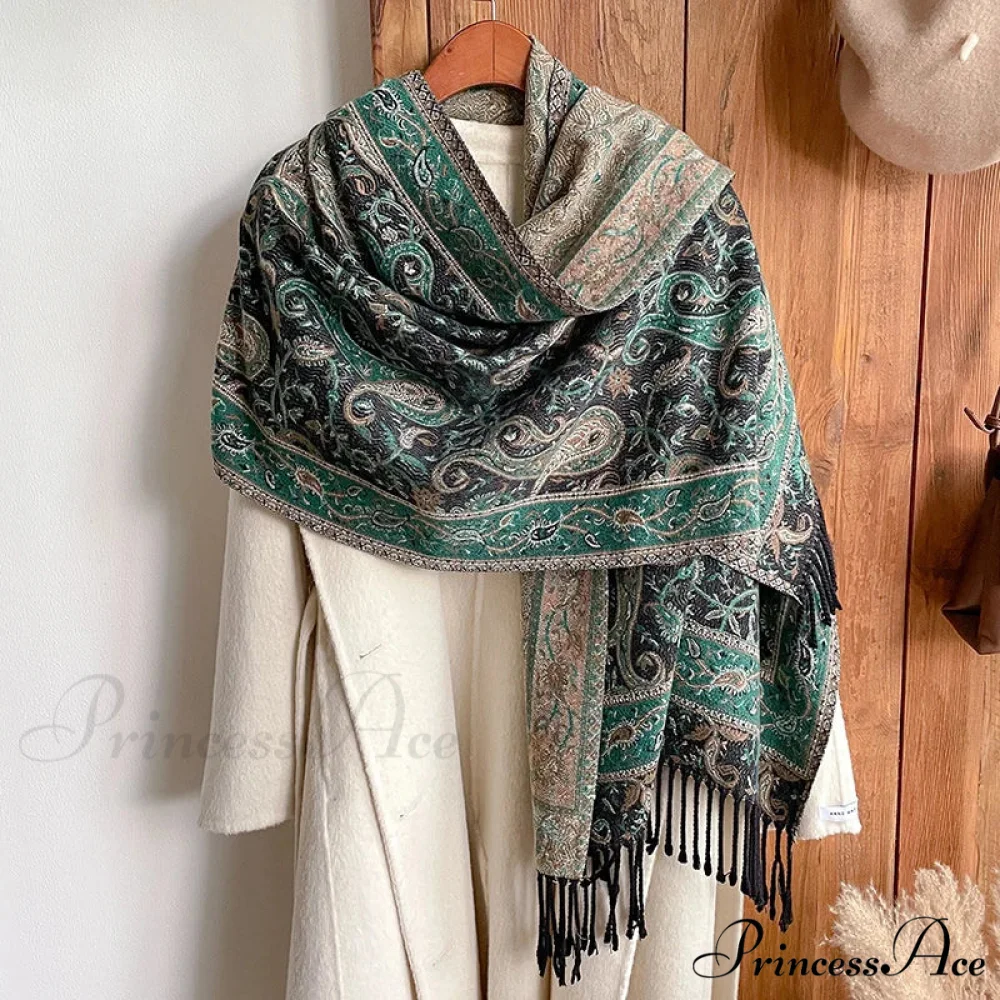 High-end Luxury Brand Winter Wrap Scarf - Image 10