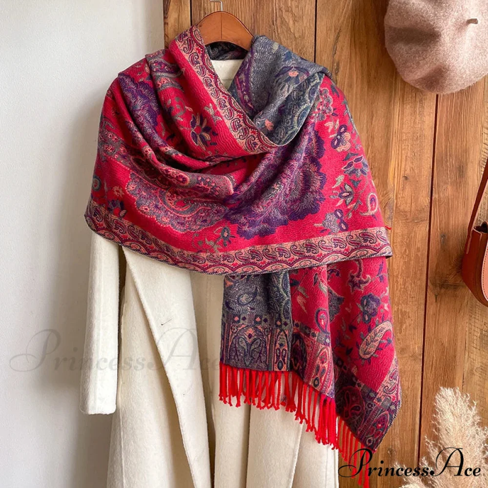 High-end Luxury Brand Winter Wrap Scarf - Image 13
