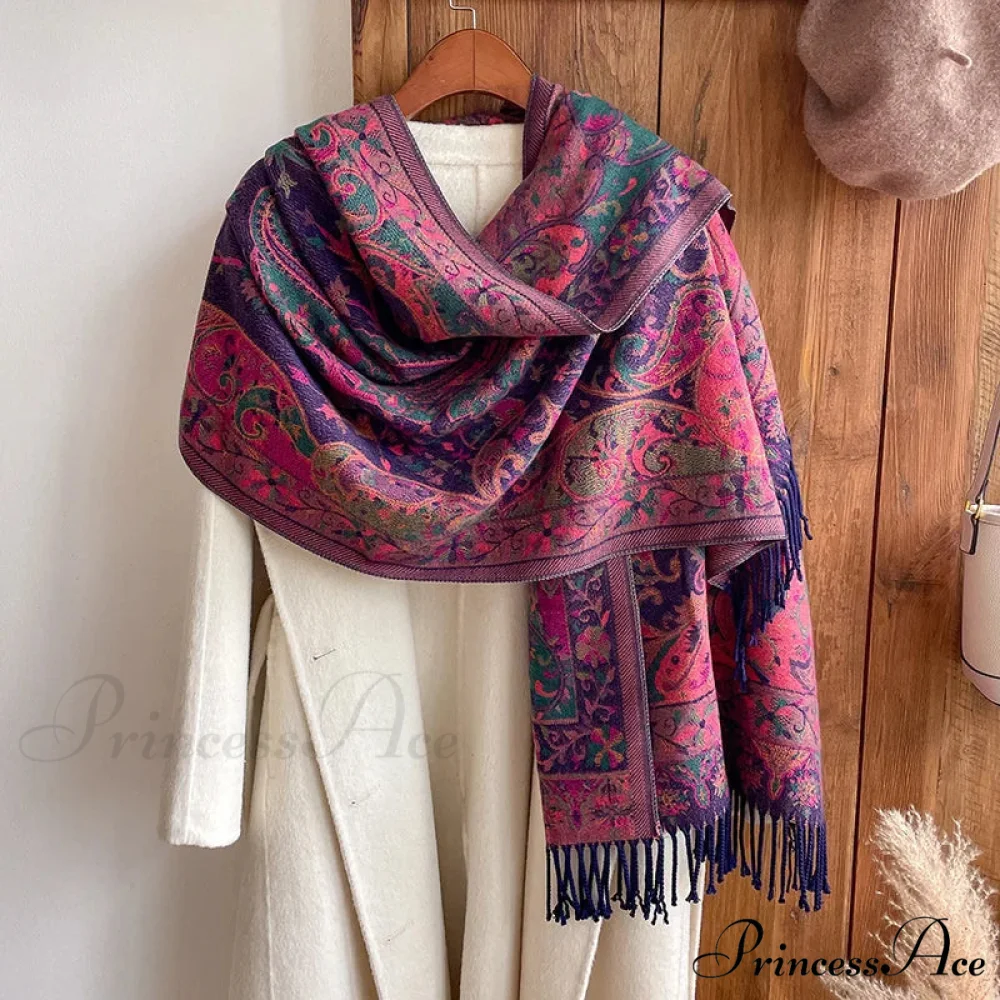 High-end Luxury Brand Winter Wrap Scarf - Image 19