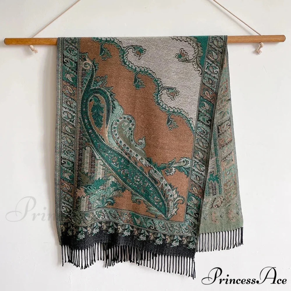 High-end Luxury Brand Winter Wrap Scarf - Image 2