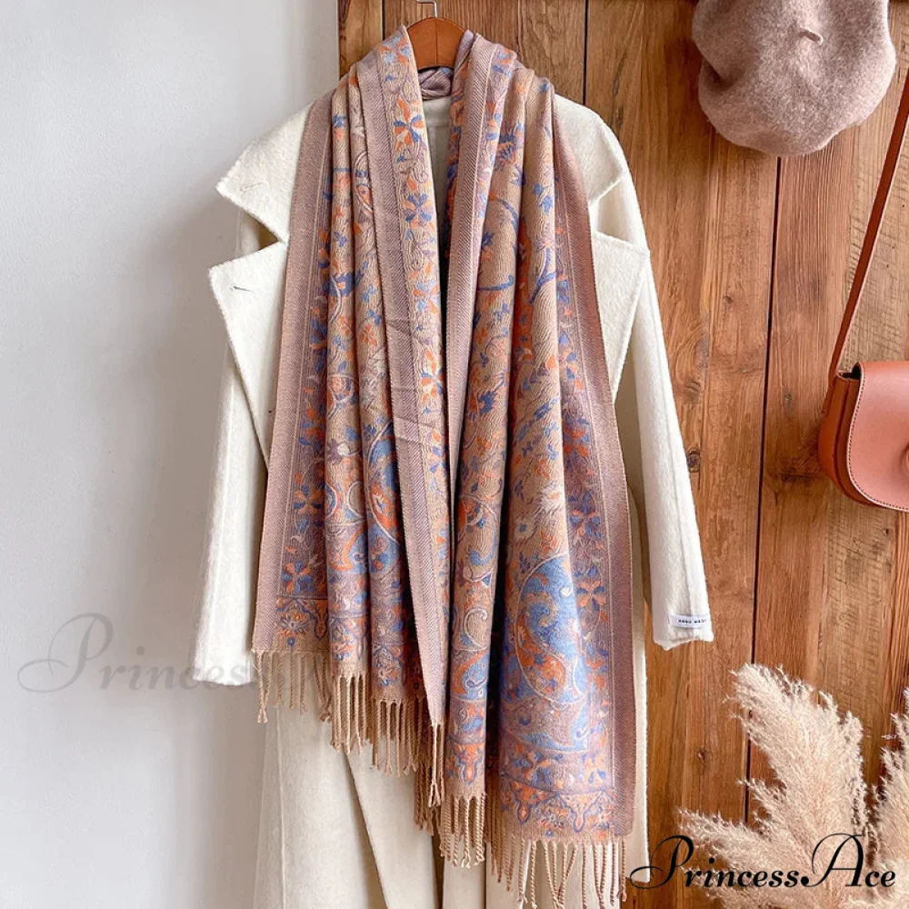 High-end Luxury Brand Winter Wrap Scarf - Image 20