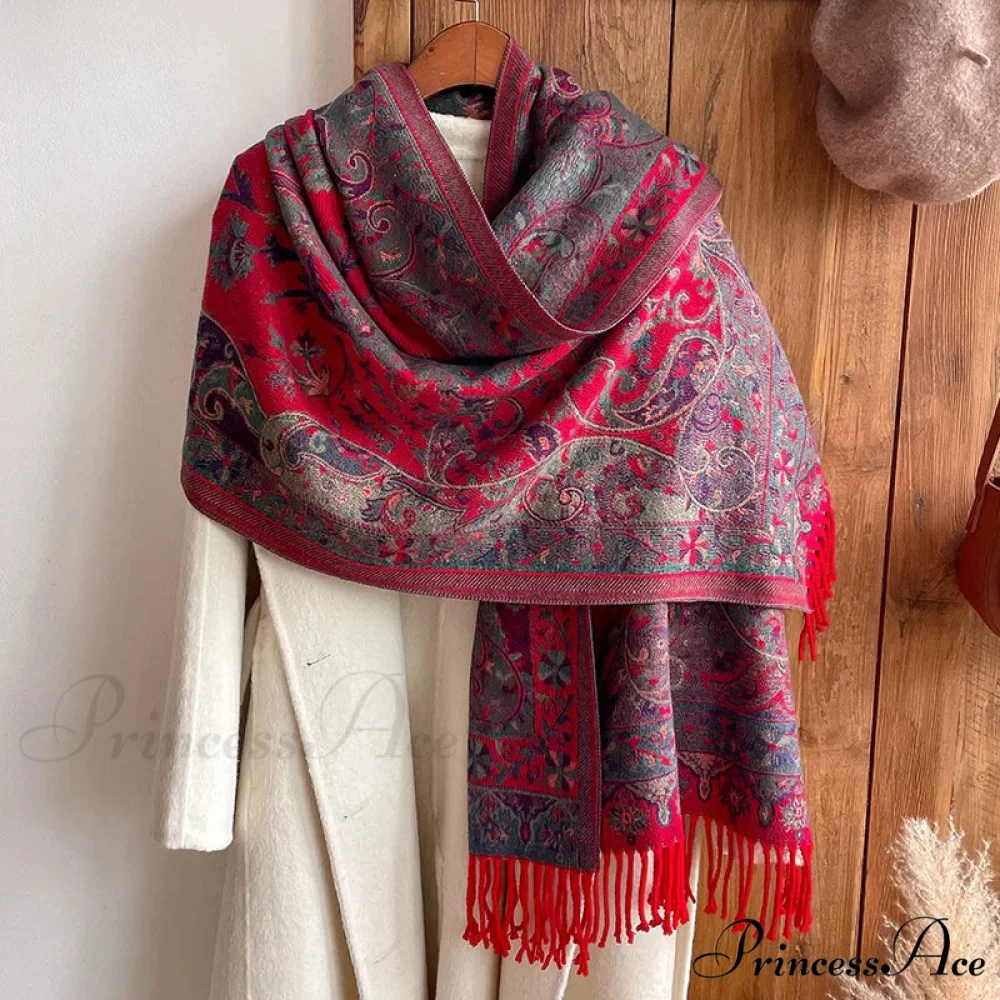High-end Luxury Brand Winter Wrap Scarf - Image 21