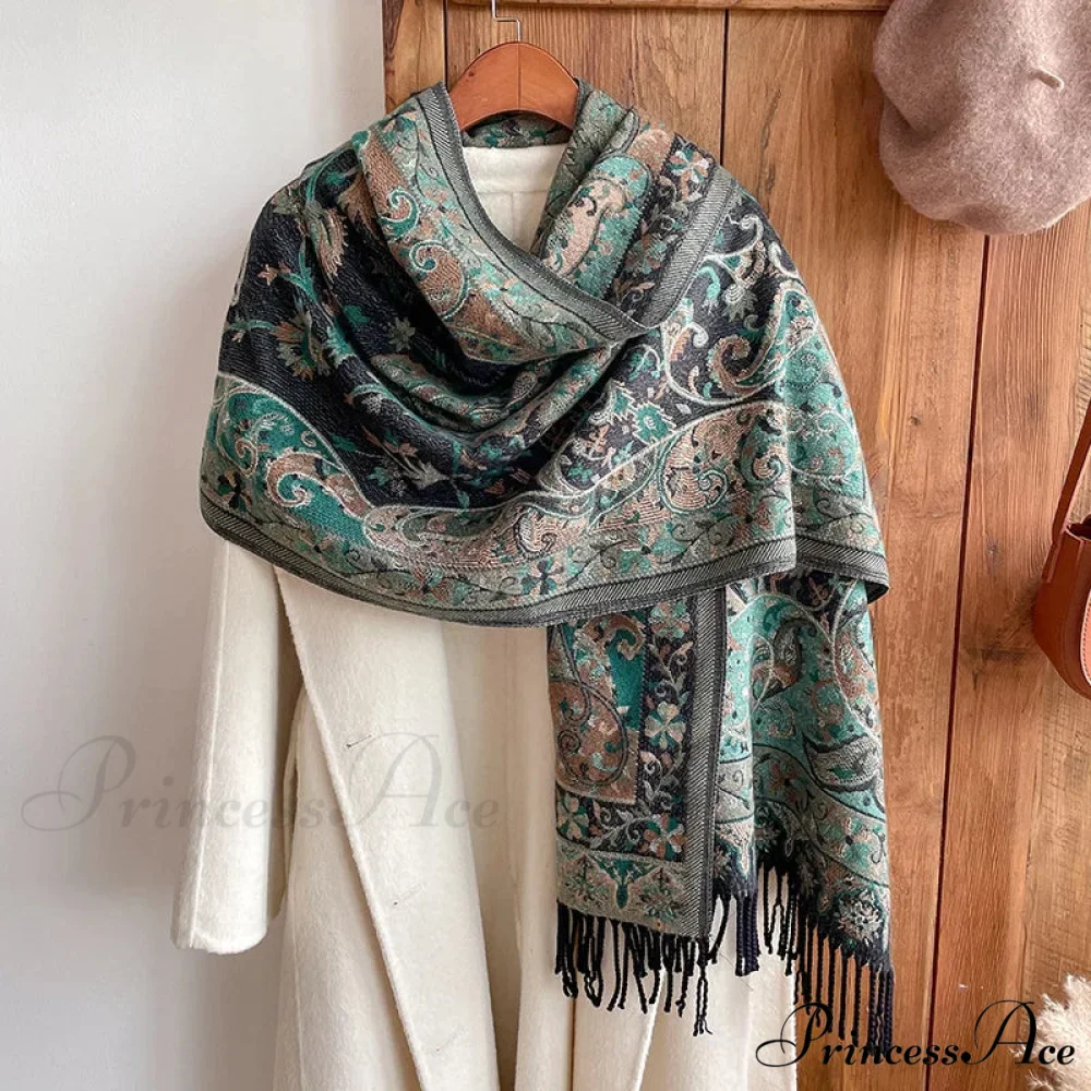 High-end Luxury Brand Winter Wrap Scarf - Image 22