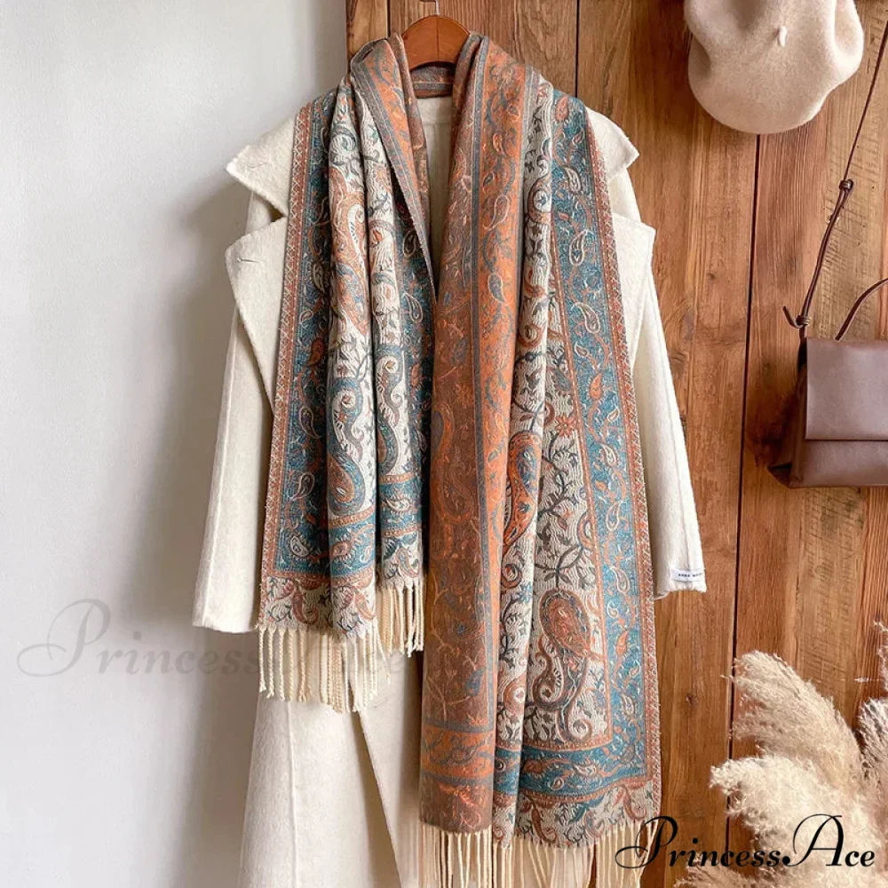 High-end Luxury Brand Winter Wrap Scarf - Image 23