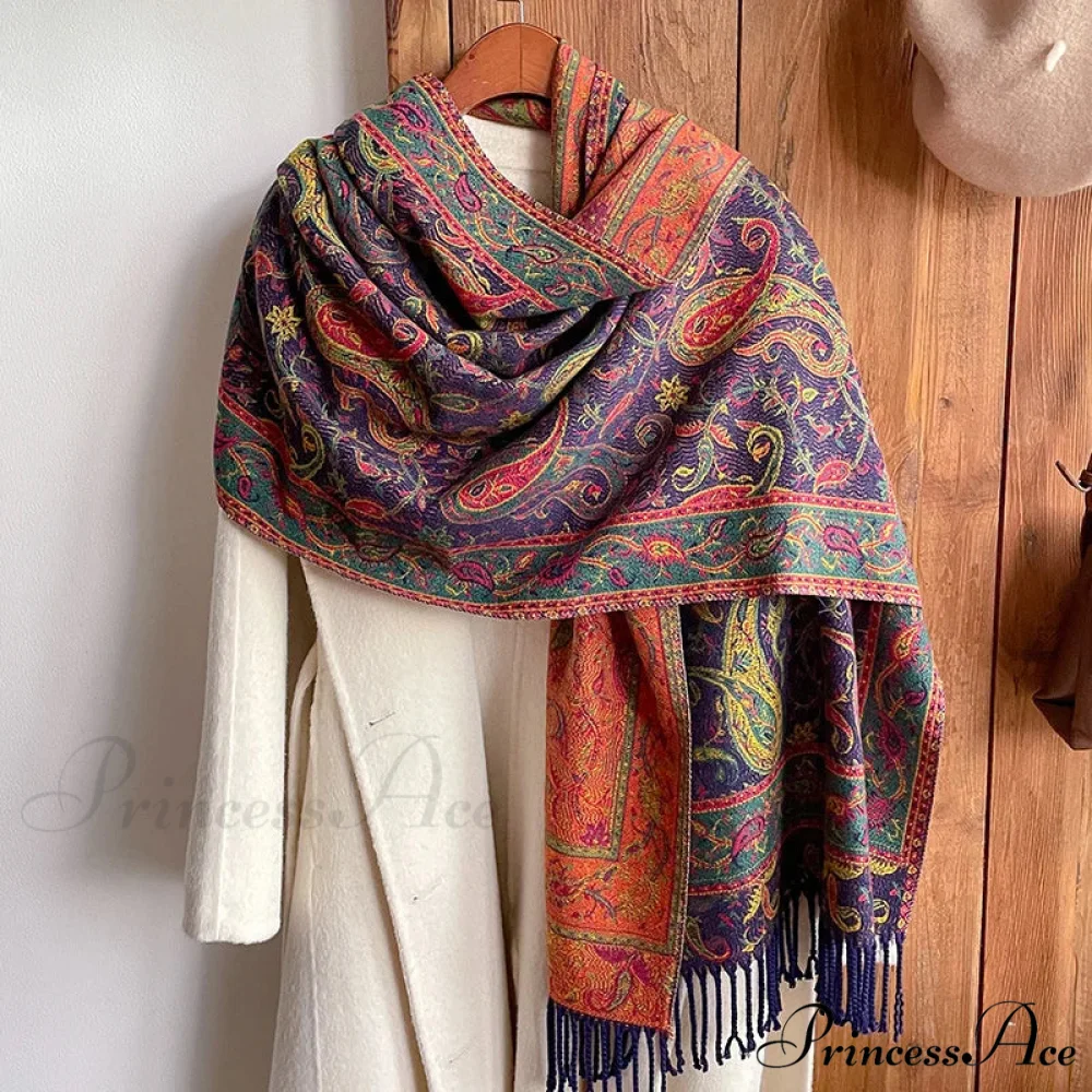 High-end Luxury Brand Winter Wrap Scarf - Image 24