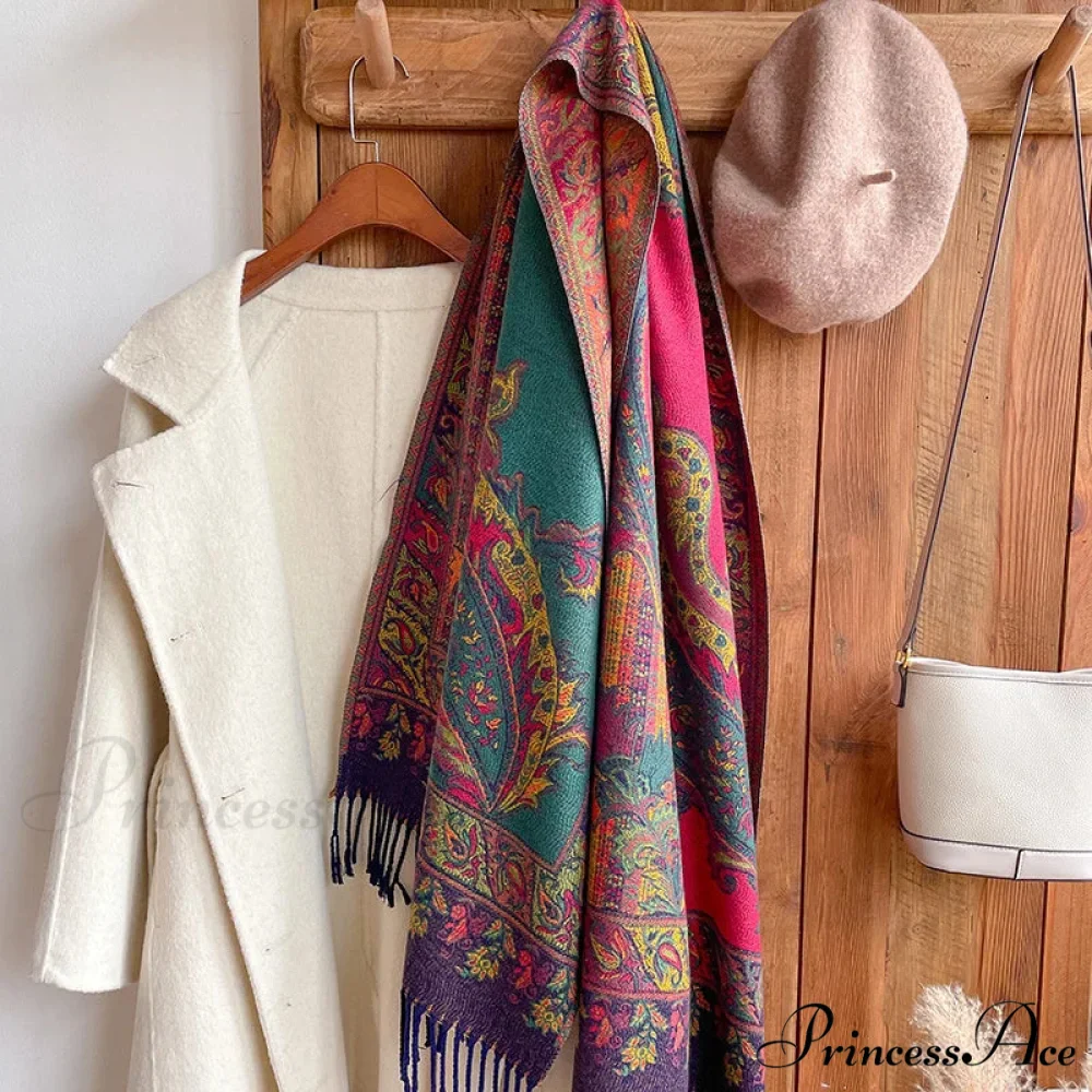 High-end Luxury Brand Winter Wrap Scarf - Image 3