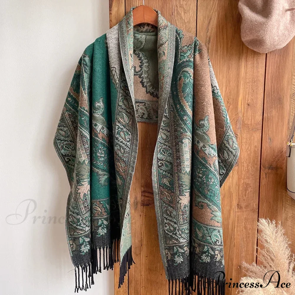 High-end Luxury Brand Winter Wrap Scarf - Image 4
