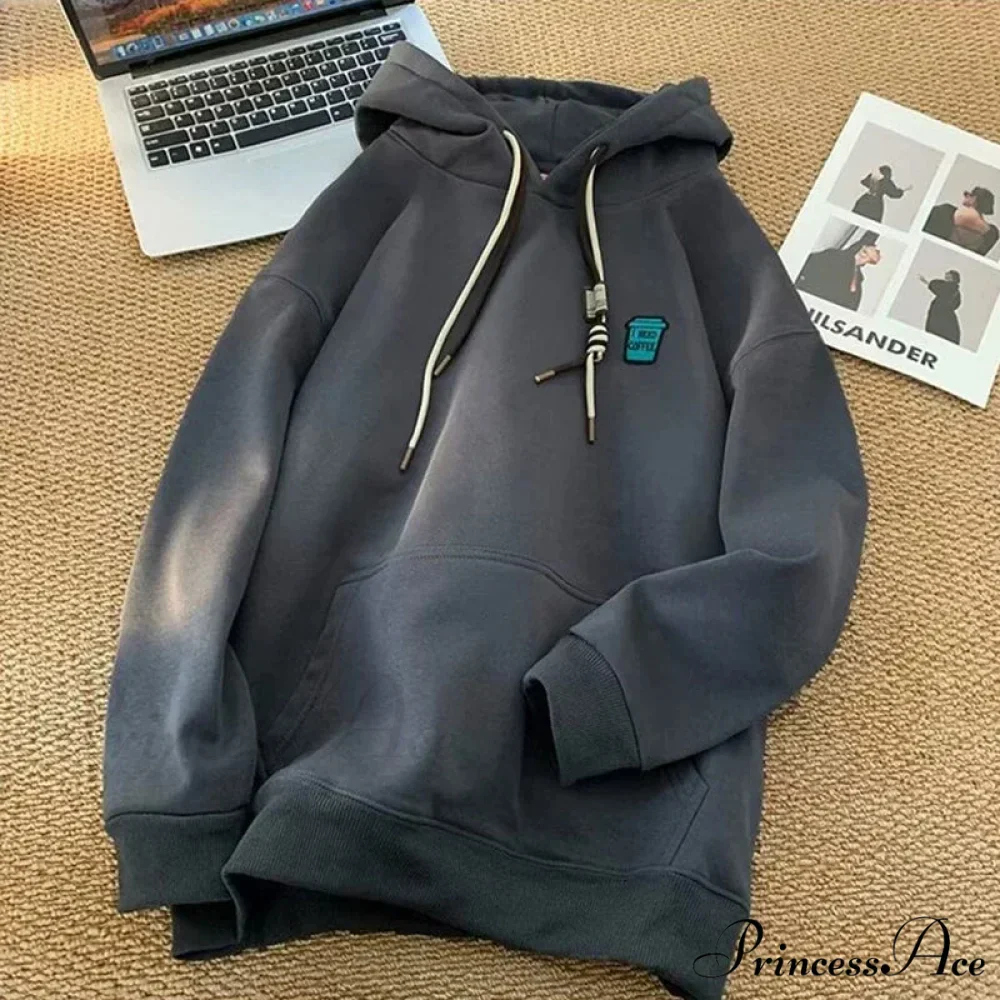 "I Require Coffee" Graphic Fleece Hoodie - Image 4