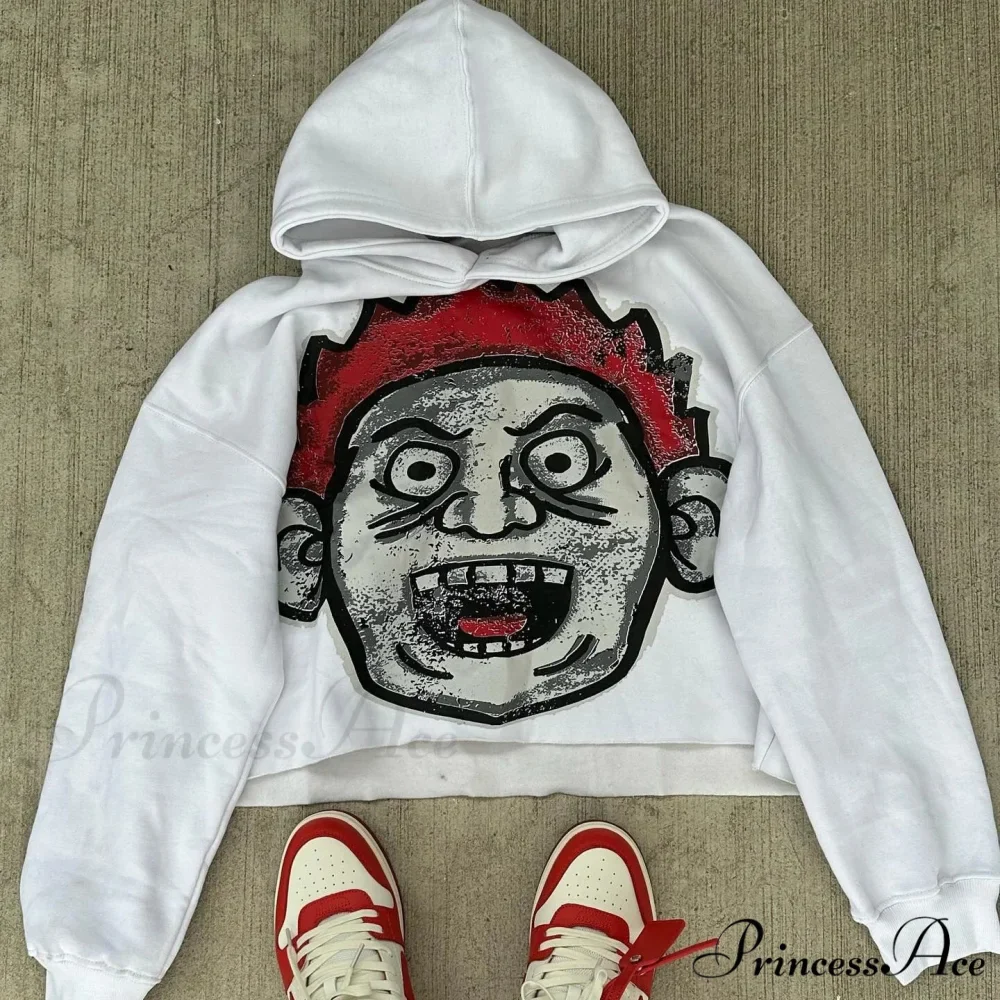 Illustrated Graphic Enormous Hoodie - Image 2
