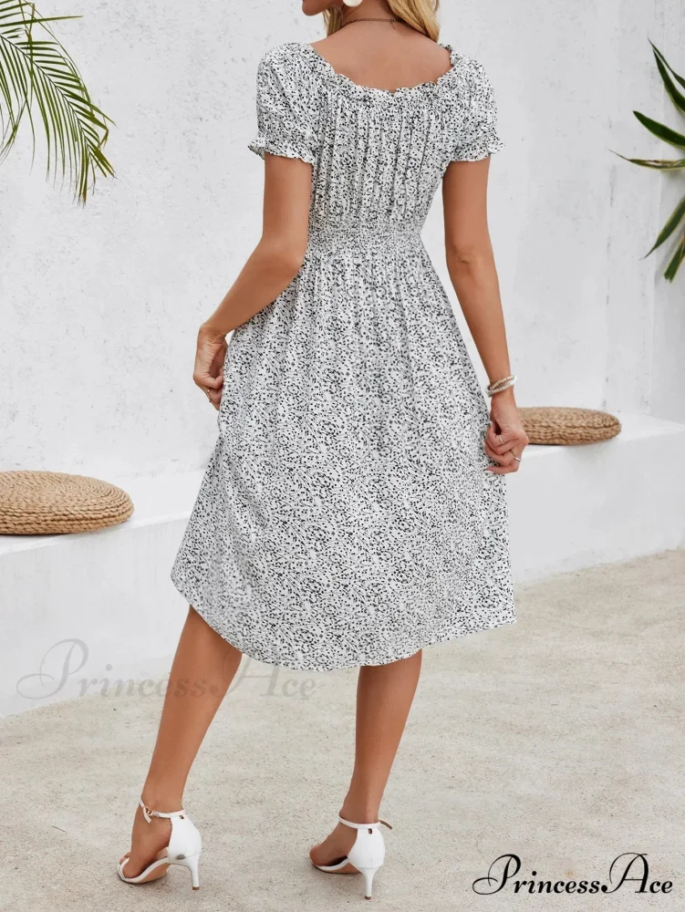 Informal Bohemian Seaside Flower Dress - Image 2