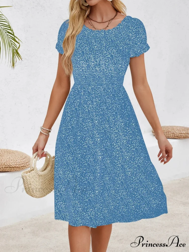 Informal Bohemian Seaside Flower Dress - Image 8