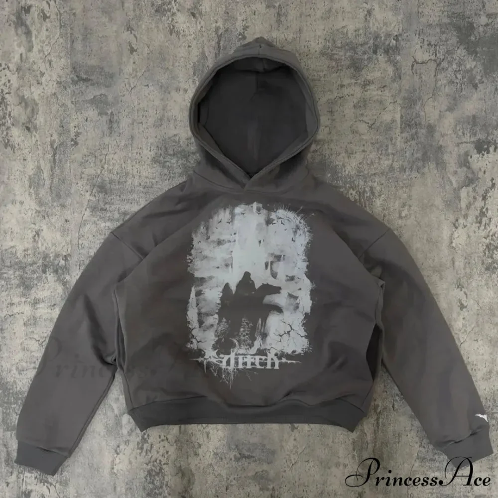 Informal Fashionable Rap Hoodie - Image 4