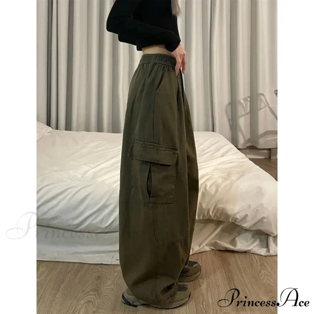 Informal Harajuku 2000s Cargo Trousers - Image 5