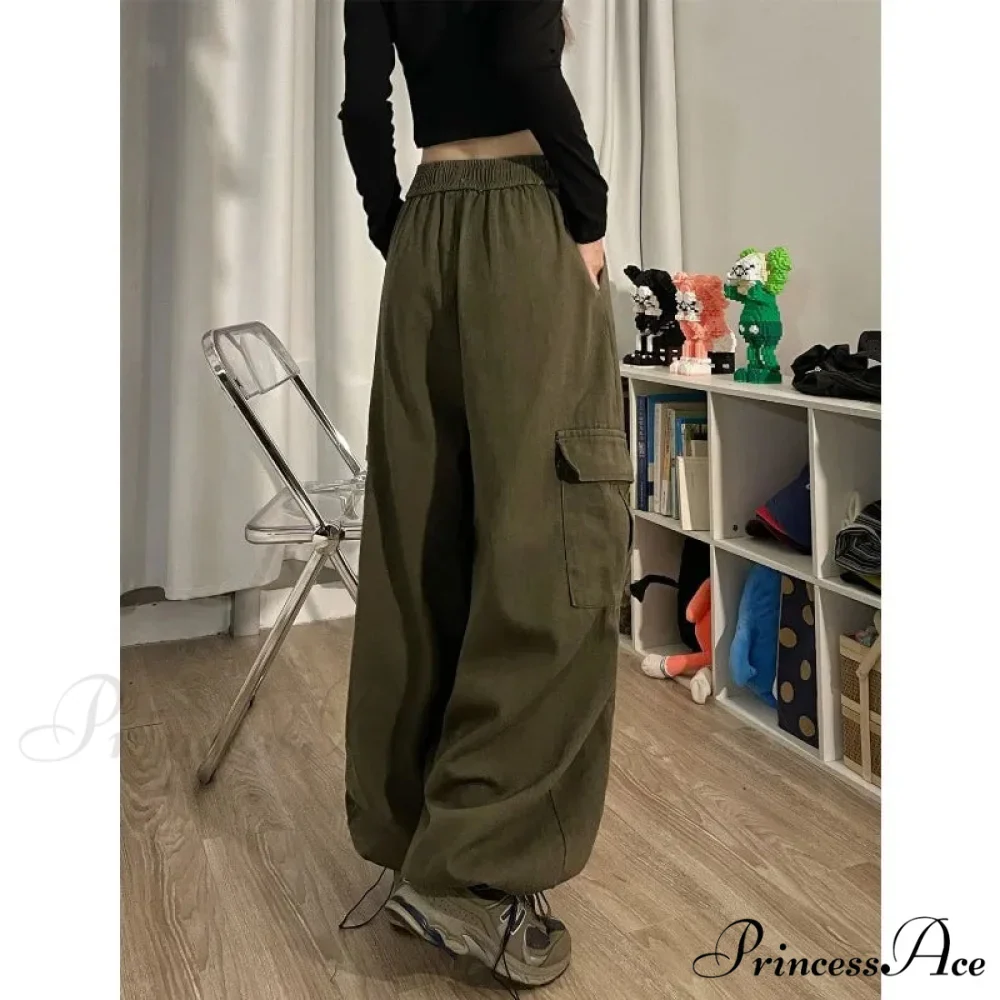 Informal Harajuku 2000s Cargo Trousers - Image 6