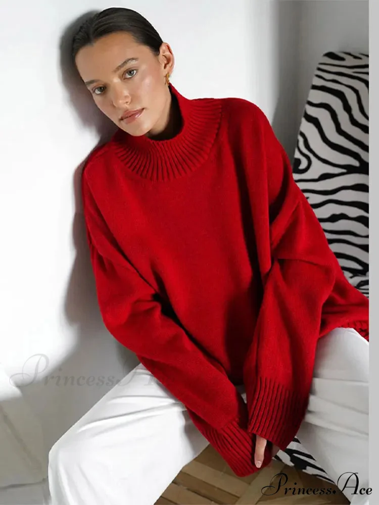 Informal Monochromatic Extended Sleeve Jumper - Image 7