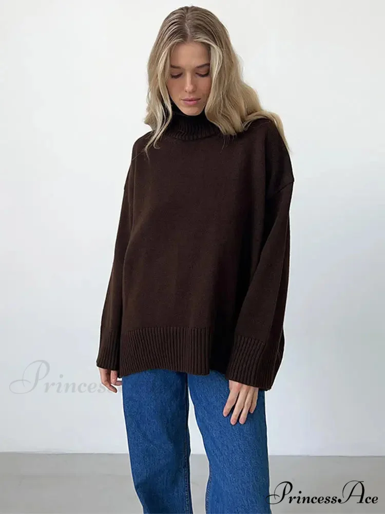 Informal Monochromatic Extended Sleeve Jumper - Image 9