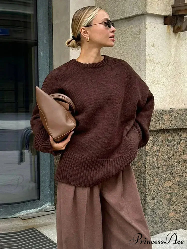 Informal Vintage Extended Sleeve Jumper - Image 6