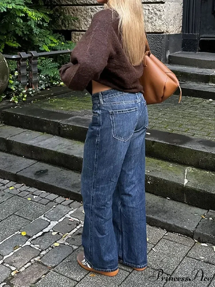 Informal Vintage Extended Sleeve Pullover - Image 3