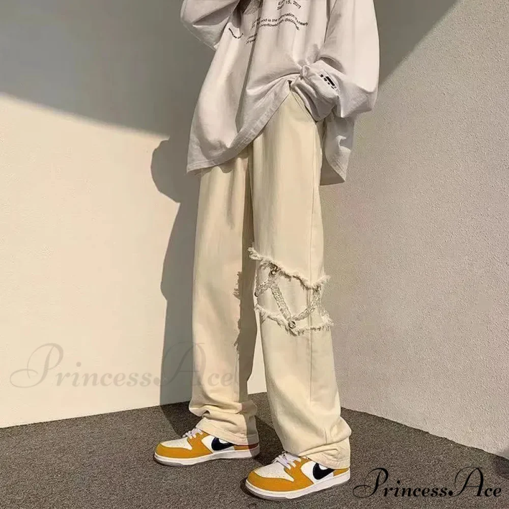 Joined Chain Stretchy Waist Trousers - Image 6