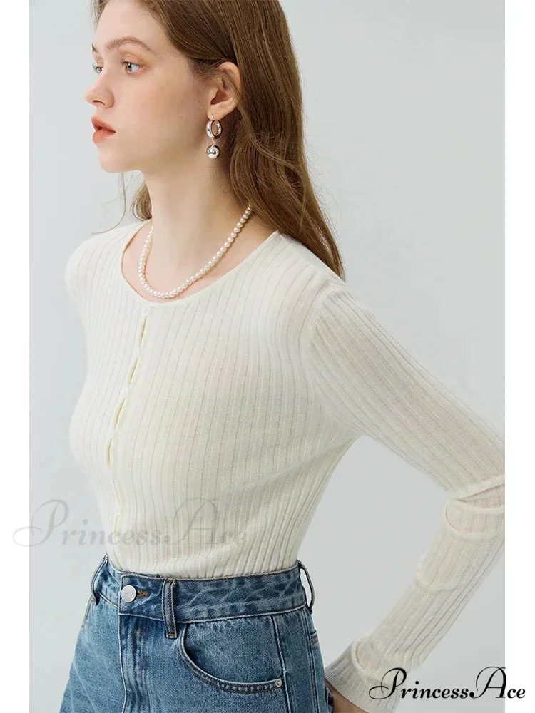Knitted Circular Neck Jumper Informal Baggy Jumper - Image 3