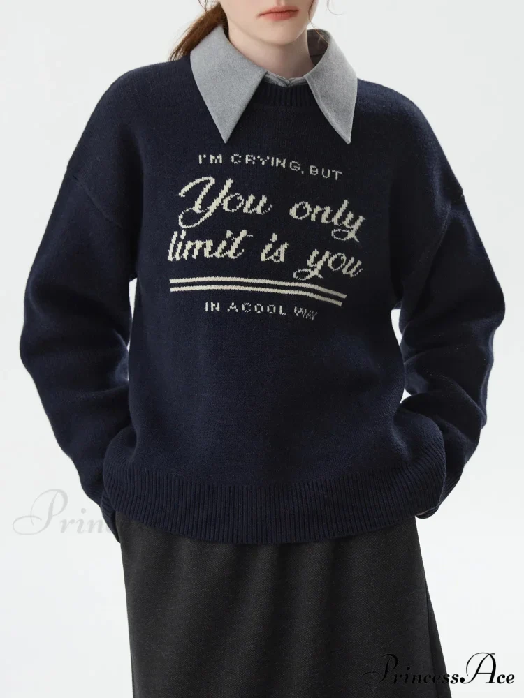 Korean Fashion Pullover Knitted Jumper - Image 2