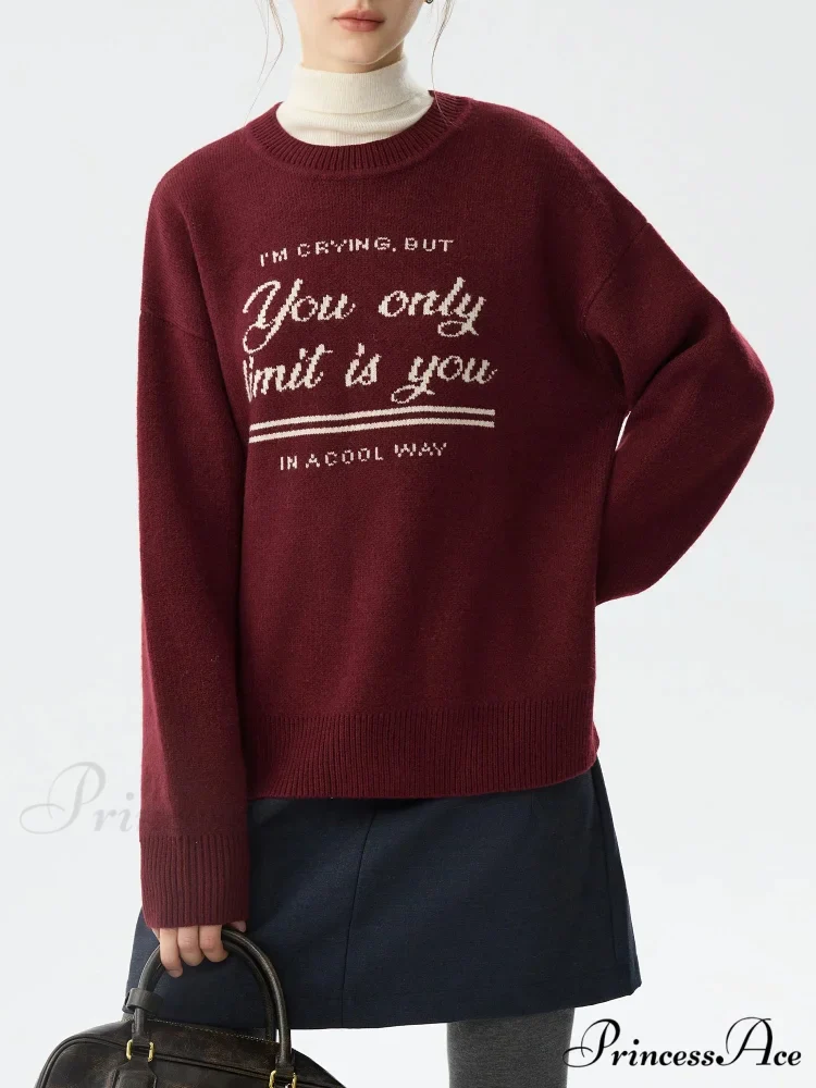 Korean Fashion Pullover Knitted Jumper - Image 4