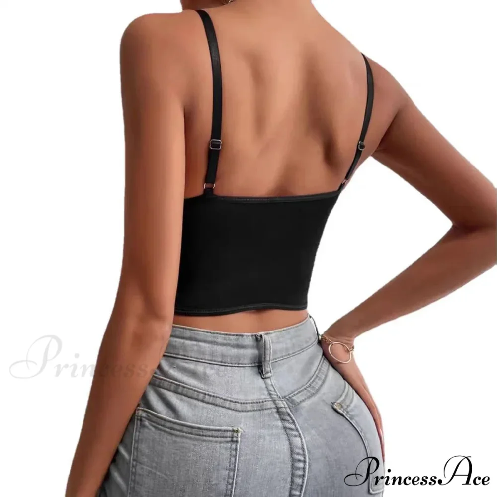 Lace View Spice Girls Halter Corset Top - Image 2