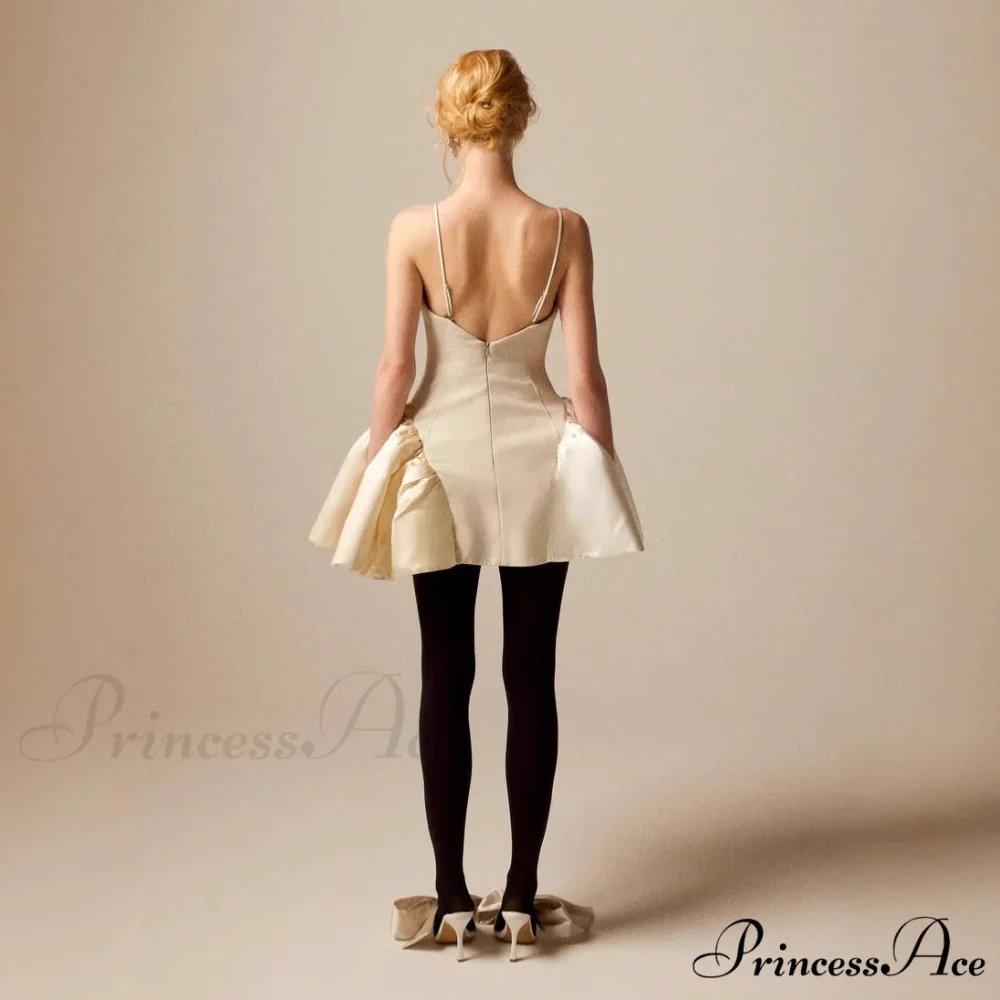 Lacy Flower Bandage Prom Dress for Birthday Celebration - Image 3