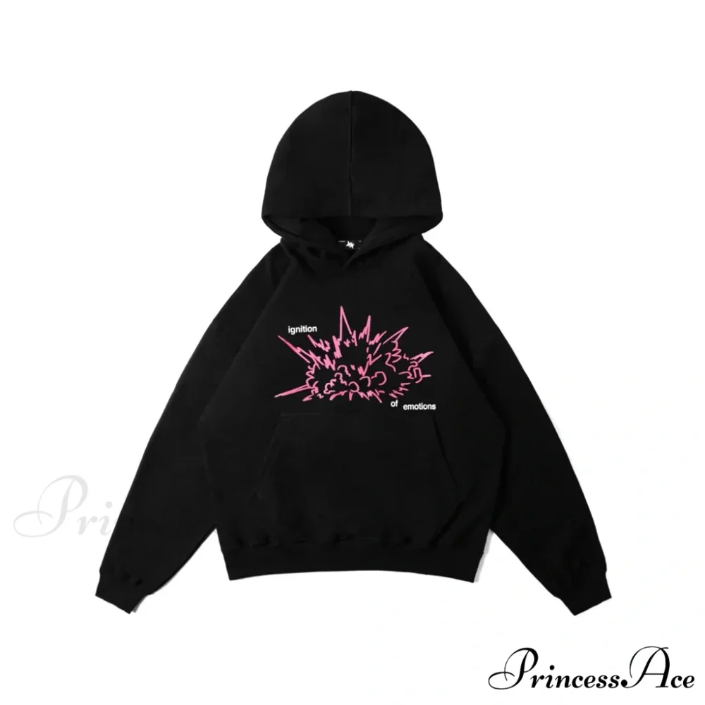 Large Graphic Baggy Hoodie - Image 15