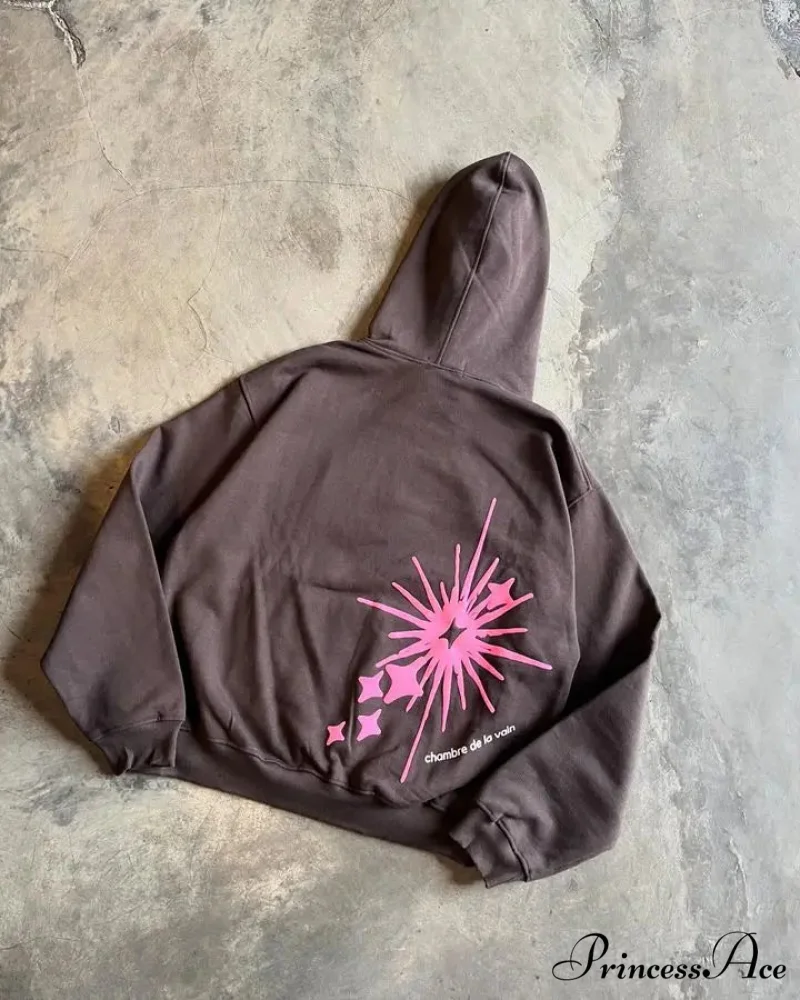 Large Graphic Baggy Hoodie - Image 8