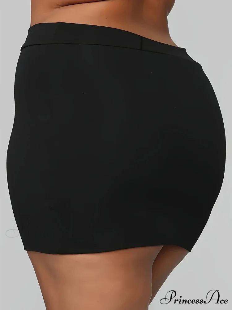 Large Size Bodycon Narrow Skirt - Image 2