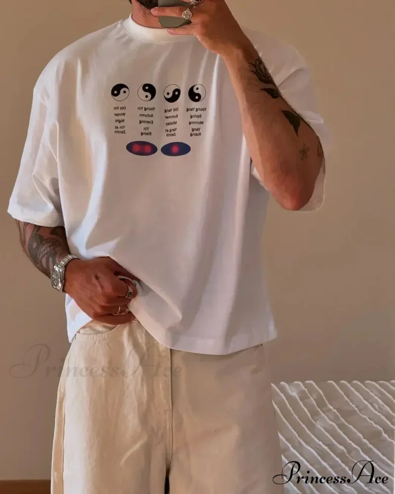 Large Y2K Summer Fish Graphic T-shirt - Image 13