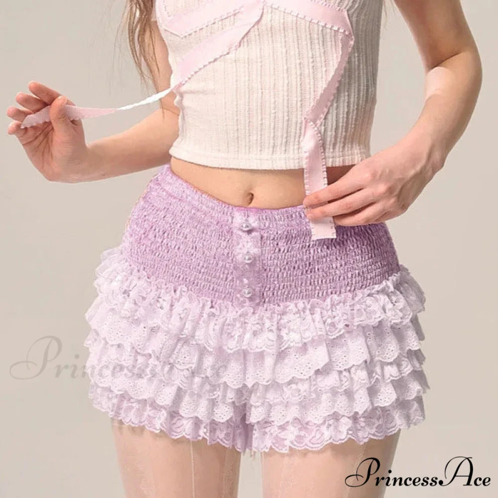 Layered Lace Cake Pettipants Skirt - Image 2
