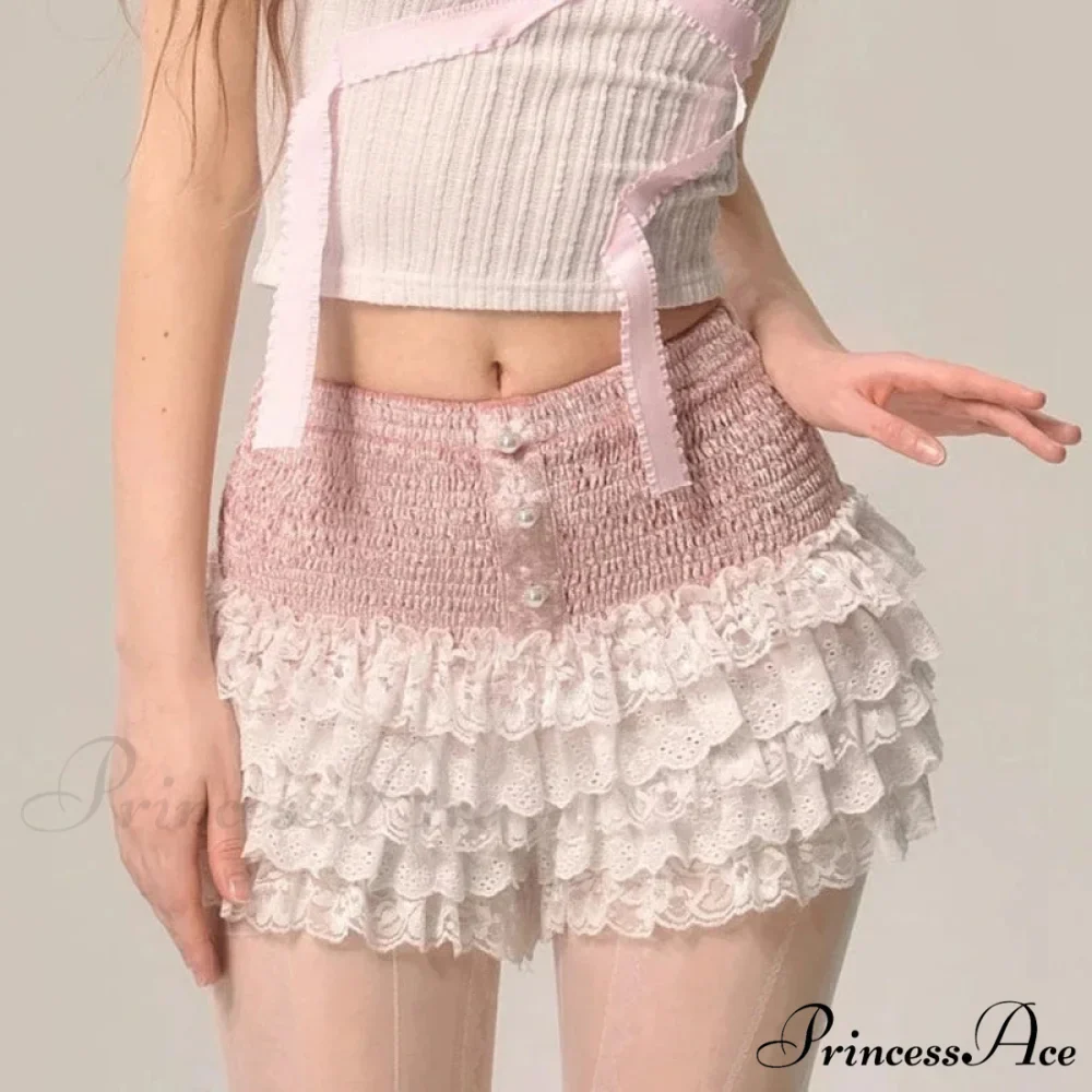 Layered Lace Cake Pettipants Skirt - Image 3