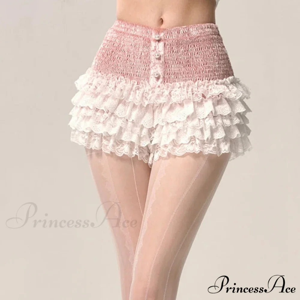 Layered Lace Cake Pettipants Skirt - Image 5